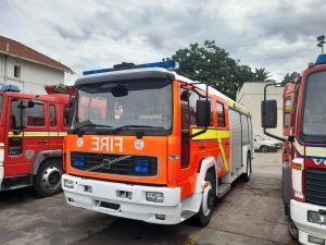 Fire Appliance Donated by Greater Manchester Fire Service and Cine Tec Ltd