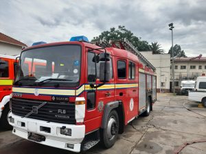 Fire Appliance Donated by Greater Manchester Fire Service and Cine Tec Ltd